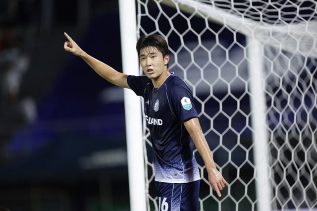 K리그2 27라운드 MVP 박재용. /사진=한국프로축구연맹 제공