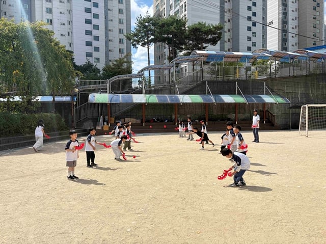 티볼스쿨 진행 모습. /사진=한국야구위원회
