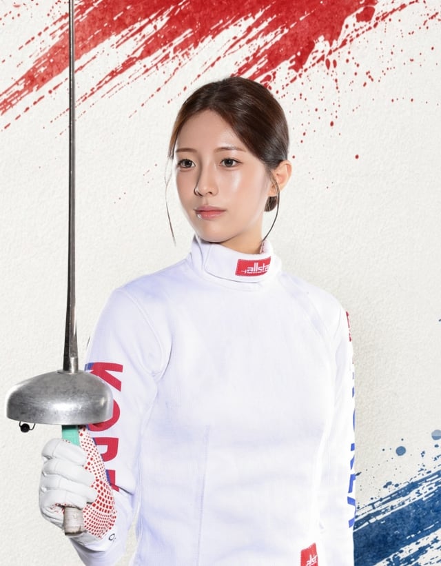 2026 아이치·나고야 아시안게임에서 펜싱 여자 단체전에 나서는 양승혜. /사진=양승혜 SNS 갈무리