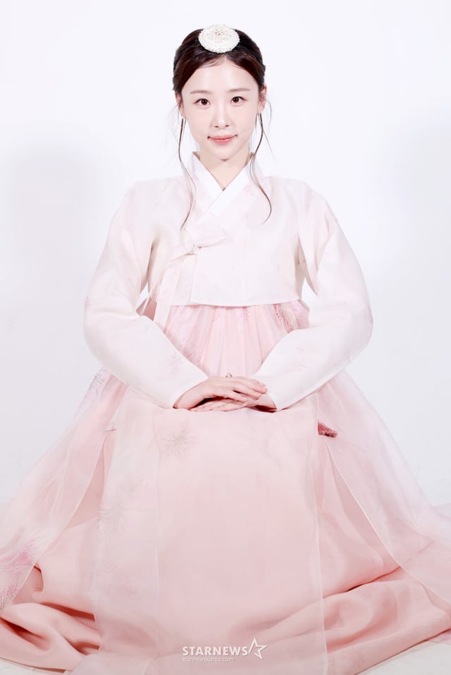 배우 조연지 한복 내방 인터뷰 /사진=김휘선 기자 hwijpg@