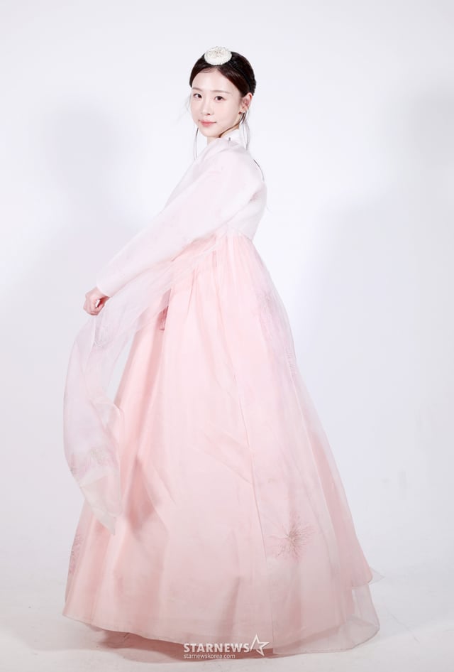 배우 조연지 한복 내방 인터뷰 /사진=김휘선 기자 hwijpg@