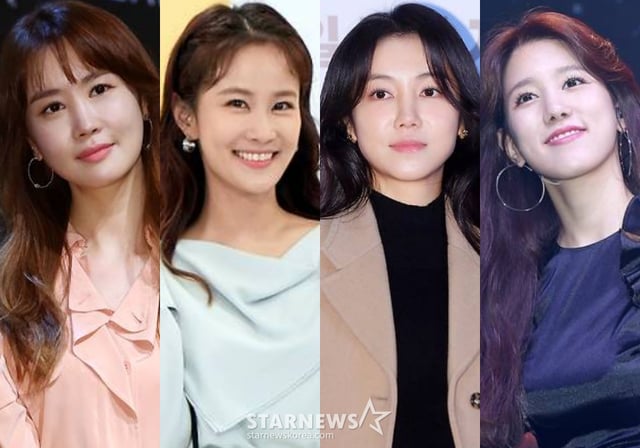 (왼쪽부터) 이다해, 김지민, 김옥빈, 양지원 /사진=스타뉴스 DB