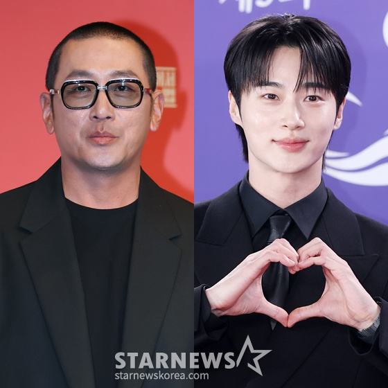 Ha Jung-woo and Byun Woo-seok, from left /Photo=StarNews