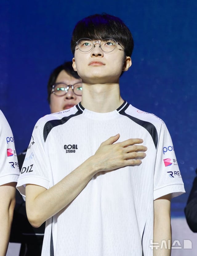 2026 아이치·나고야 아시안게임 e스포츠 리그 오브 레전드(LoL)에 나서는 페이커. /사진=뉴시스