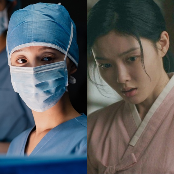 左からキム·ジウォン、キム·ユジョン/写真=SBS「ドクターX:白いマフィアの時代」、tvN「100日の嘘」