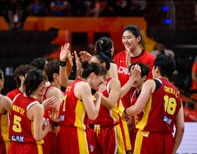 중국 여자농구 대표팀. /사진=FIBA
