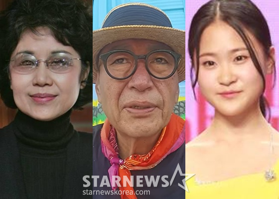 심수봉, 유퉁, 김다현 /사진=스타뉴스, 유퉁 유튜브 화면 캡처