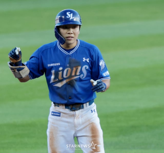 삼성 라이온즈 김지찬. /사진=강영조 선임기자