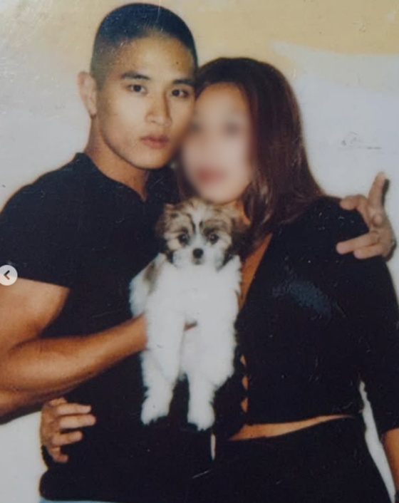 Yoo Seung-jun (izquierda) y su esposa /foto=redes sociales de Yoo Seung-jun