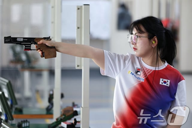 2026愛知-名古屋アジア大会射撃国家代表ボン·ソリン。 /写真=ニュース1