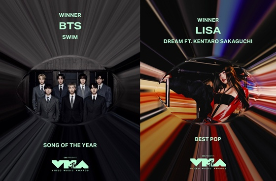 BTS, Lisa /foto=Festival MTV Video Music Awards