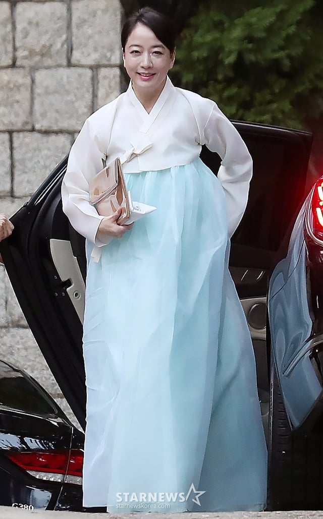 정대선 현대 비에스앤씨 사장의 부인 노현정 전 아나운서 /사진=김휘선 기자 hwijpg@