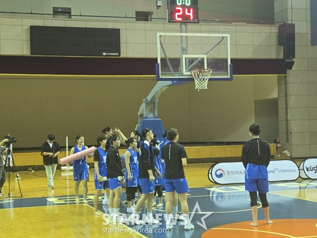 檀国大選手団。 /写真=李元熹(イ·ウォンヒ)記者。