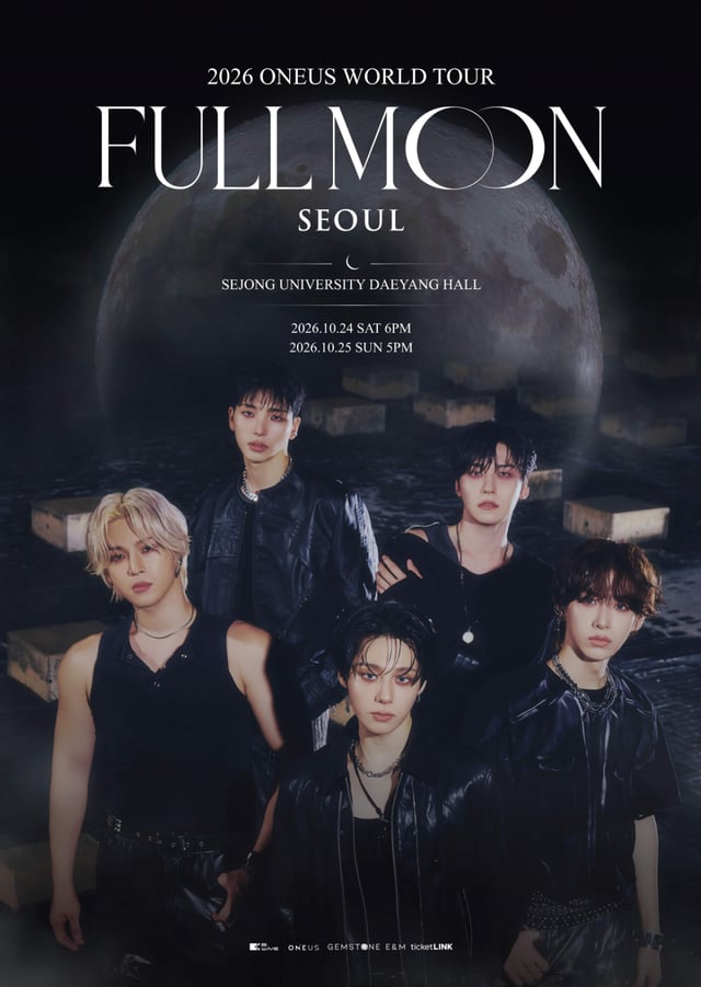 ONEUS World Tour Seoul poster image / Photo provided by ViWave Entertainment