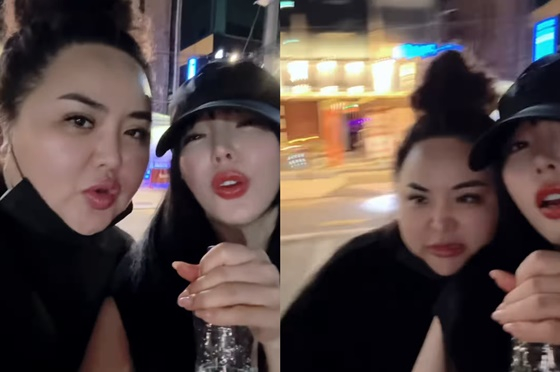 홍선영(왼쪽), 홍진영/사진=홍선영 SNS