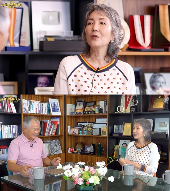 이휘향 /사진=유튜브 채널 '송승환의 원더풀 라이프' 캡처