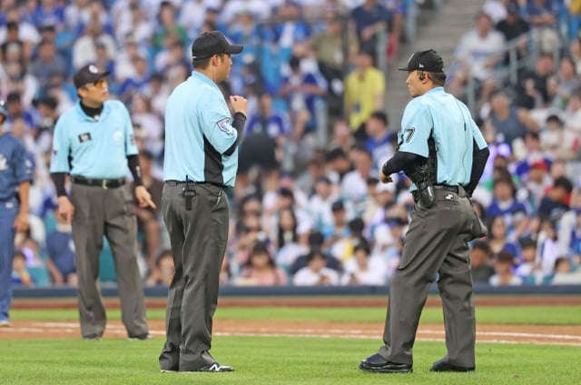 KBO 심판. /사진=삼성 라이온즈 제공