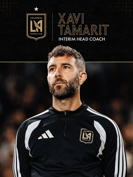 사비 타마리트 LAFC 감독 대행. /사진=LAFC 공식 사회관계망서비스(SNS)