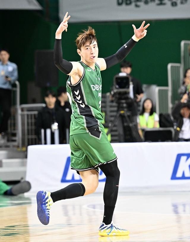 Кан Сан Чжэ, приведший DB к победе над Сон. /фотография=предоставлено KBL