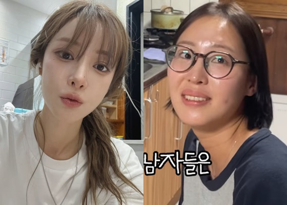 유깻잎(왼쪽), 이주은/사진=유깻잎 SNS, 최고기 유튜브