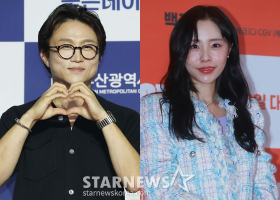 박성광(왼쪽), 이솔이/사진=스타뉴스