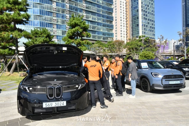 방대원 전기차 안전구조 세미나/사진제공=BMW코리아