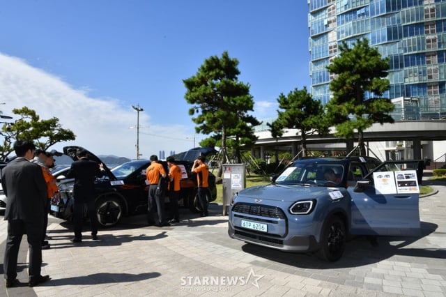 방대원 전기차 안전구조 세미나/사진제공=BMW코리아