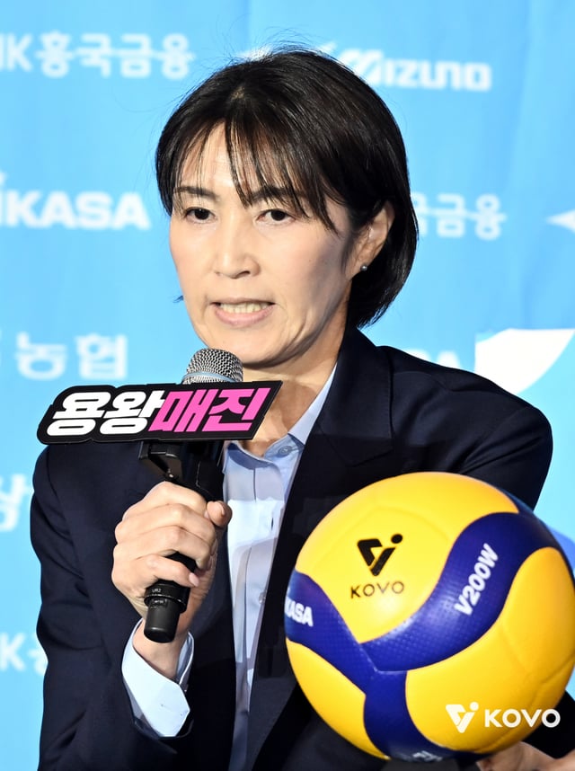 吉原智子興国生命監督。 /写真=KOVO提供