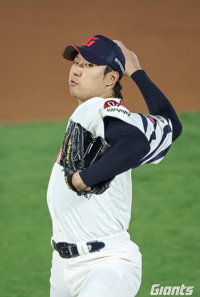 Choi Chung-yeon. /ảnh=Lotte Giants cung cấp