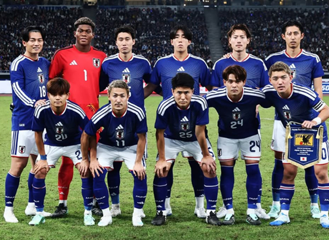 일본 축구 대표팀. /사진=일본축구협회 SNS