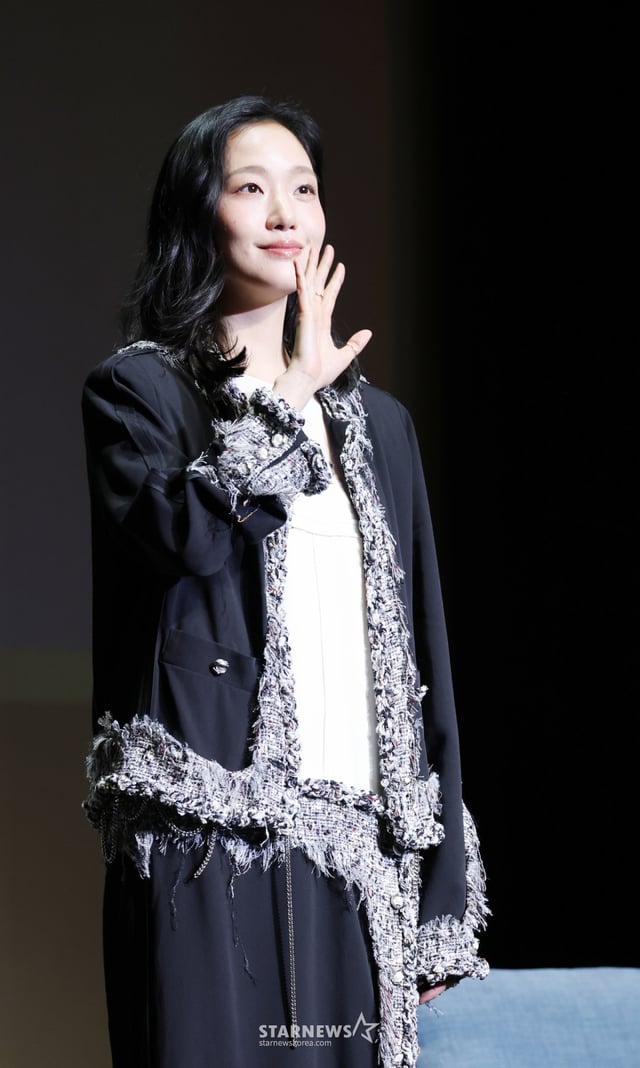 배우 김고은이 8일 부산광역시 해운대구 신세계백화점 센텀시티 문화홀에서 진행된 액터스 하우스 행사에 참석해 포즈를 취하고 있다./2026.10.08 /사진=김휘선 hwijpg@