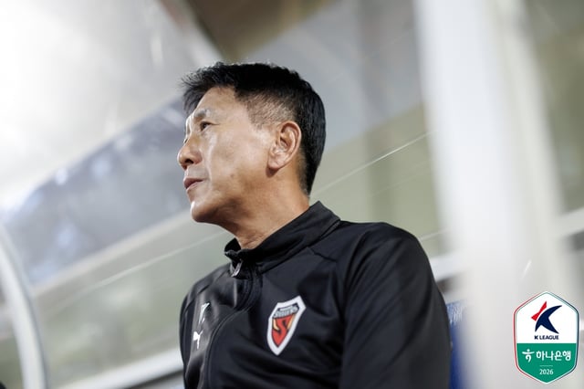 朴泰夏（パク·テハ）浦項（ポハン）スティーラーズ監督。 /写真=韓国プロサッカー連盟提供