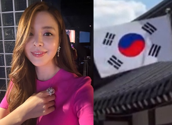 김규리 /사진=김규리 SNS, 온라인커뮤니티