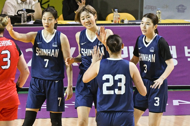 Incheon Shinhan Bank. /Photo=Provided by WKBL