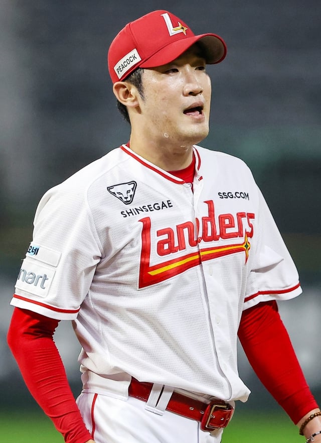 Park Jong-hoon, quien jugó en los SSG Landers. /foto=SSG Landers