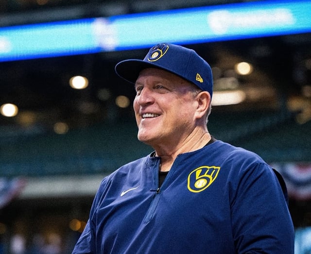 Milwaukee manager Pat Murphy. /Photo=Official SNS of the Milwaukee Brewers