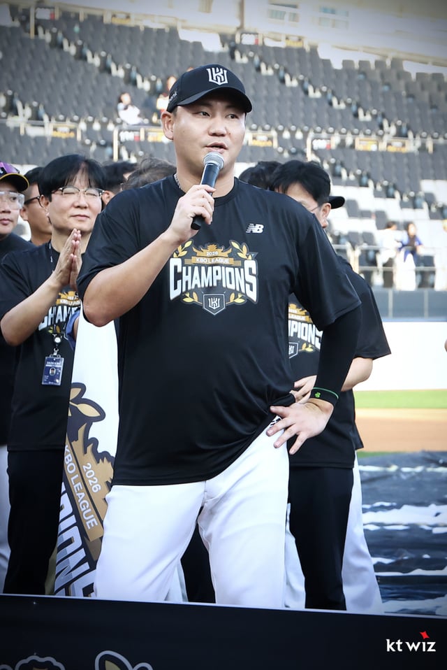 Jang Sung-woo de los KT Wiz. /Foto=Proporcionado por KT Wiz