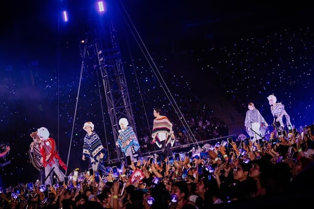 Photo of BTS's Peru Lima concert, X @bts_bighit