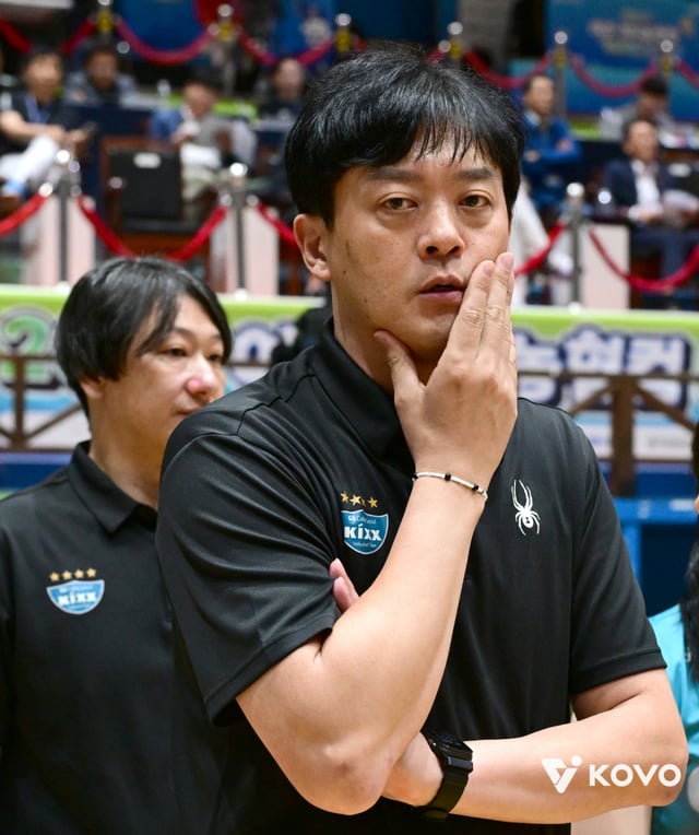 Lee Young-taek, director de GS Caltex. /Foto=proporcionada por la Liga Coreana de Voleibol