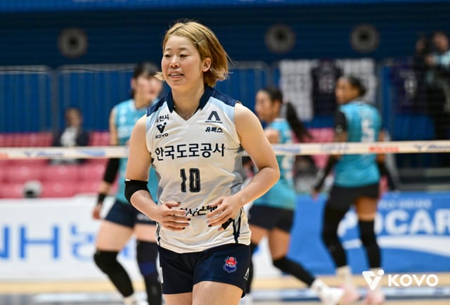 Korea Expressway Corporation's Asian quota player Mami Uchisetto. /Photo=Provided by the Korea Volleyball Federation