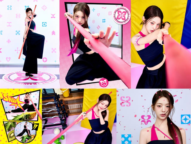 IVE "Looks Can Kill" Hero Comics version concept photos released Jang Wonyoung/Photo provided by Starship Entertainment