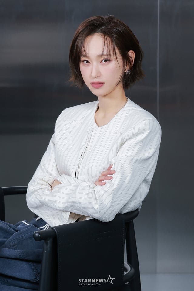 Actress Ryu Hye-young poses for a round interview conducted on the 14th for the film "Killing Time." /Photo provided by The Title October 14, 2026 /Photo=Lee Dong-hoon photoguy@