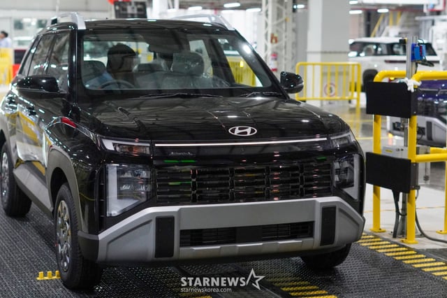 Inauguration ceremony for Hyundai Motor's Pune plant in India / Photo provided by = Hyundai Motor Group