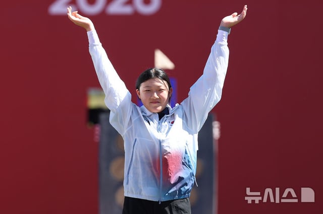 아시안게임 동메달리스트 강연서. /사진=뉴시스