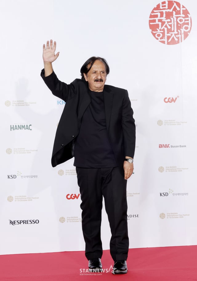 【釜山=纽西斯通讯社】金惠珍记者 = 马吉德·马吉迪(Majid Majidi)导演出席了15日在釜山海云台区电影殿堂举行的第31届釜山国际电影节闭幕式。2026年10月15日。jini@newsis.com /照片=金惠珍