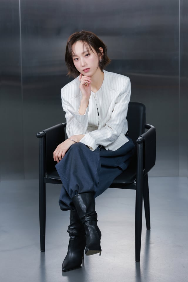 La actriz protagonista de la película «Killing Time», Ryu Hye-young, posa para una entrevista redonda realizada el día 14. /Foto proporcionada=The Title el 14 de 2026 /Foto=Lee Dong-hoon photoguy@
