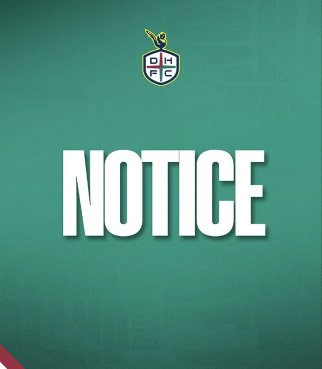 Aviso de Daejeon Hana Citizen. /Foto=SNS de Daejeon Hana Citizen