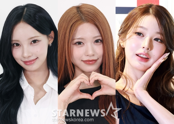 リセはウォンイ、リセンヌ·ジェナ、アイブ·チャンウォニョン（左から）/写真=スターニュースDB