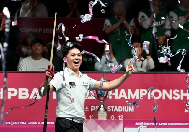Q. Nguyen, who won the previous tournament. /Photo=Provided by PBA Tour