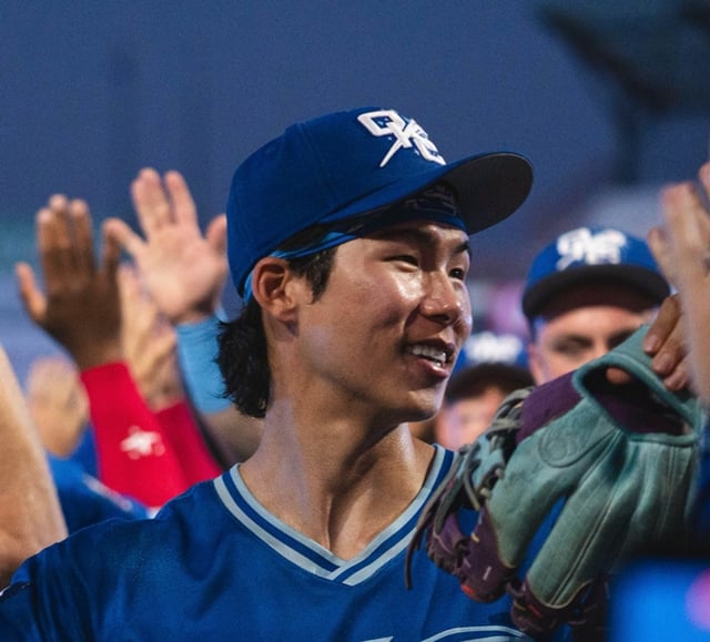 Kim Hye-seong. /foto=SNS oficial del equipo Oklahoma City Comets